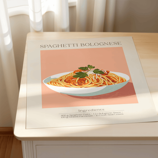 Poster Set „Küchenparty“ – Genussmomente für dein Zuhause