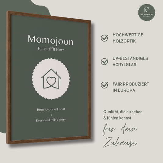 Bilderrahmen Holz Braun