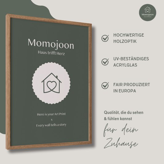 Bilderrahmen Holz Beige