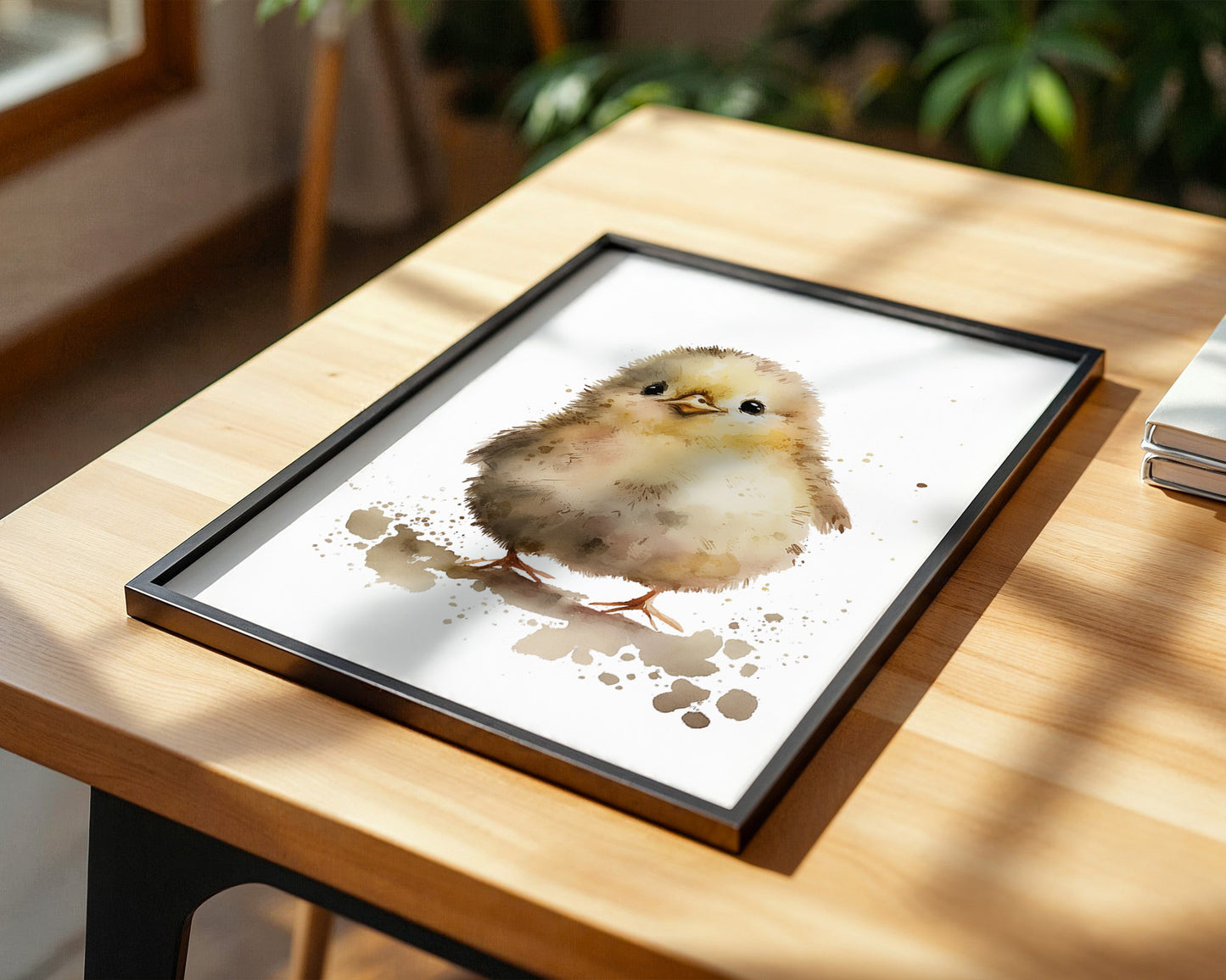 Küken Aquarell zart