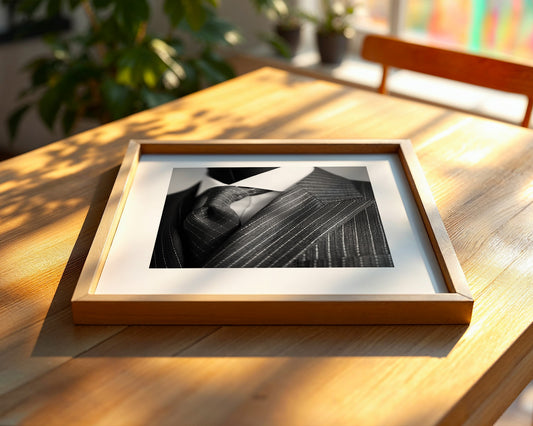 Nadelstreifen Anzug elegant S/W