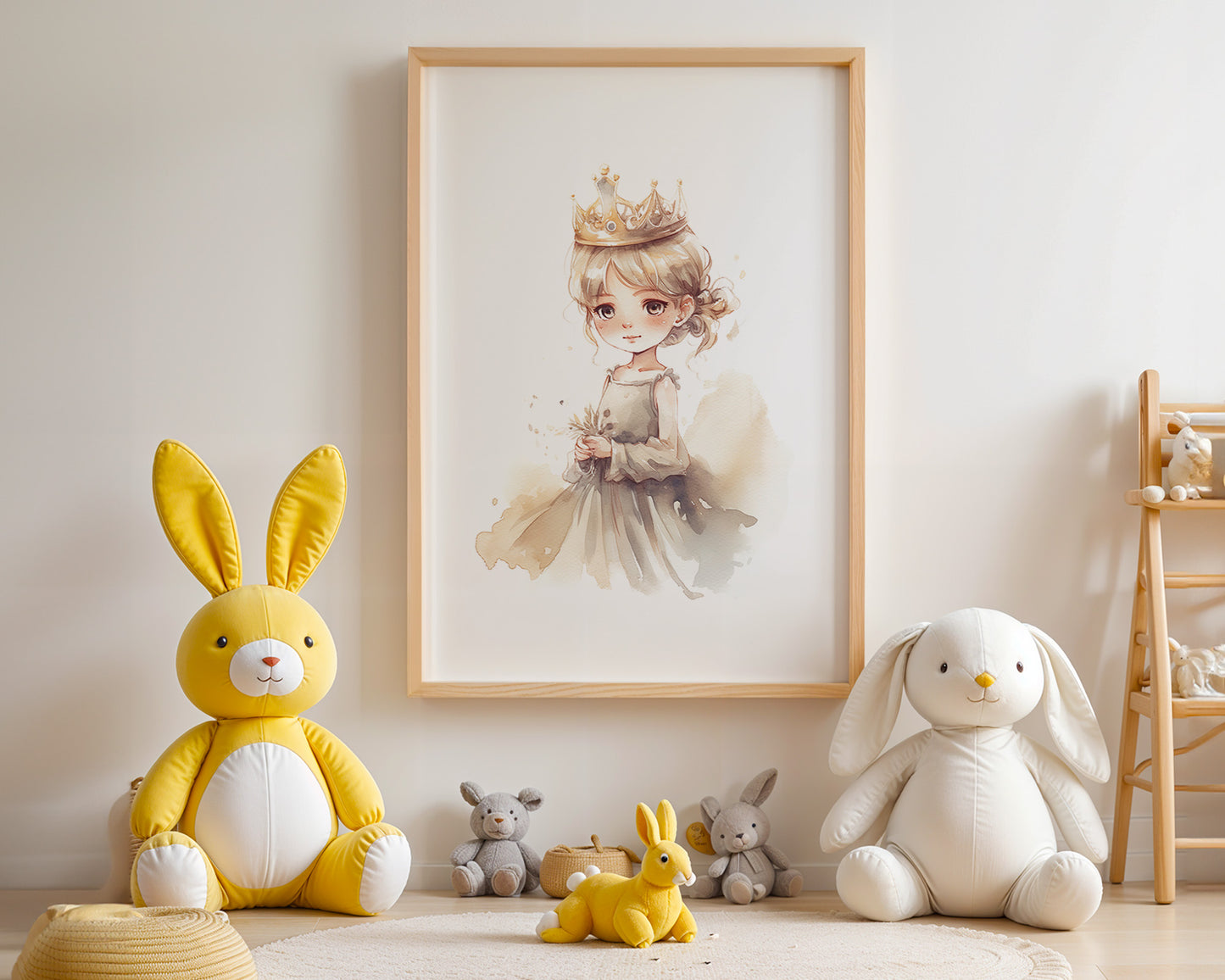 Prinzessin Aquarell Charme