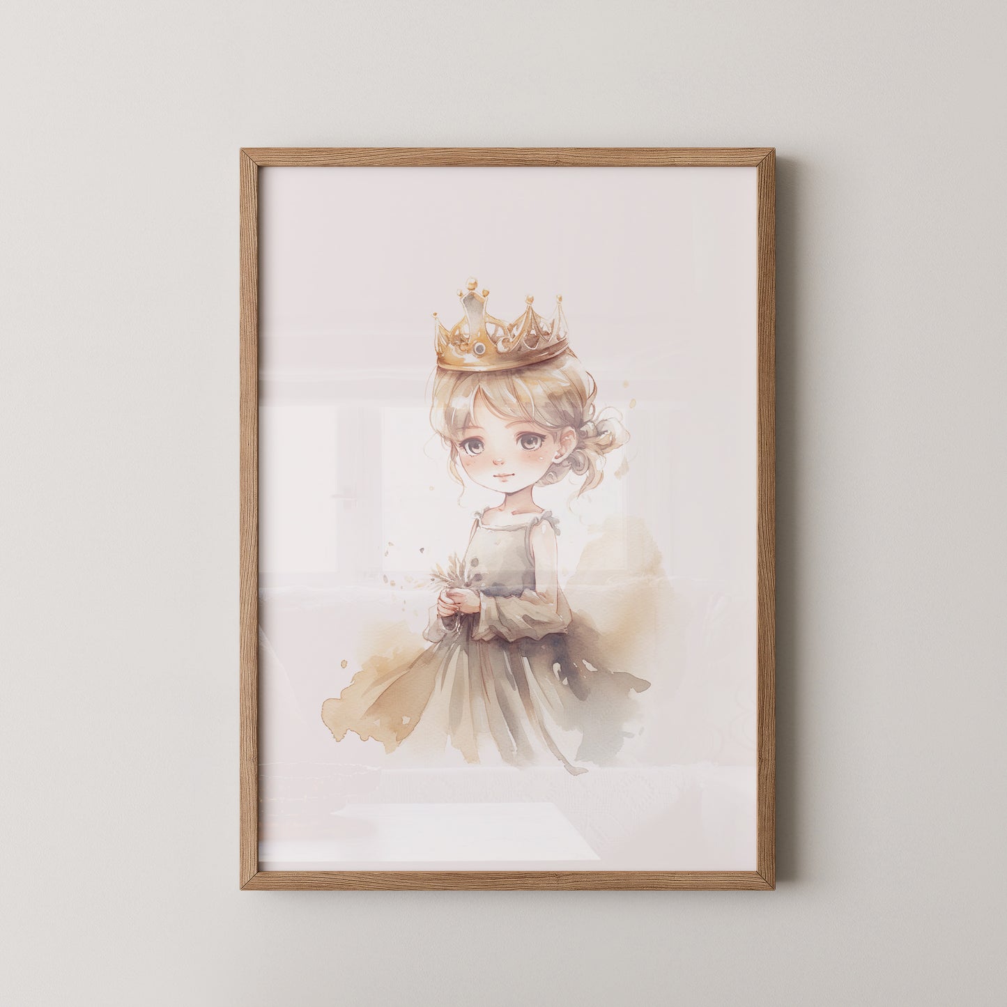 Prinzessin Aquarell Charme