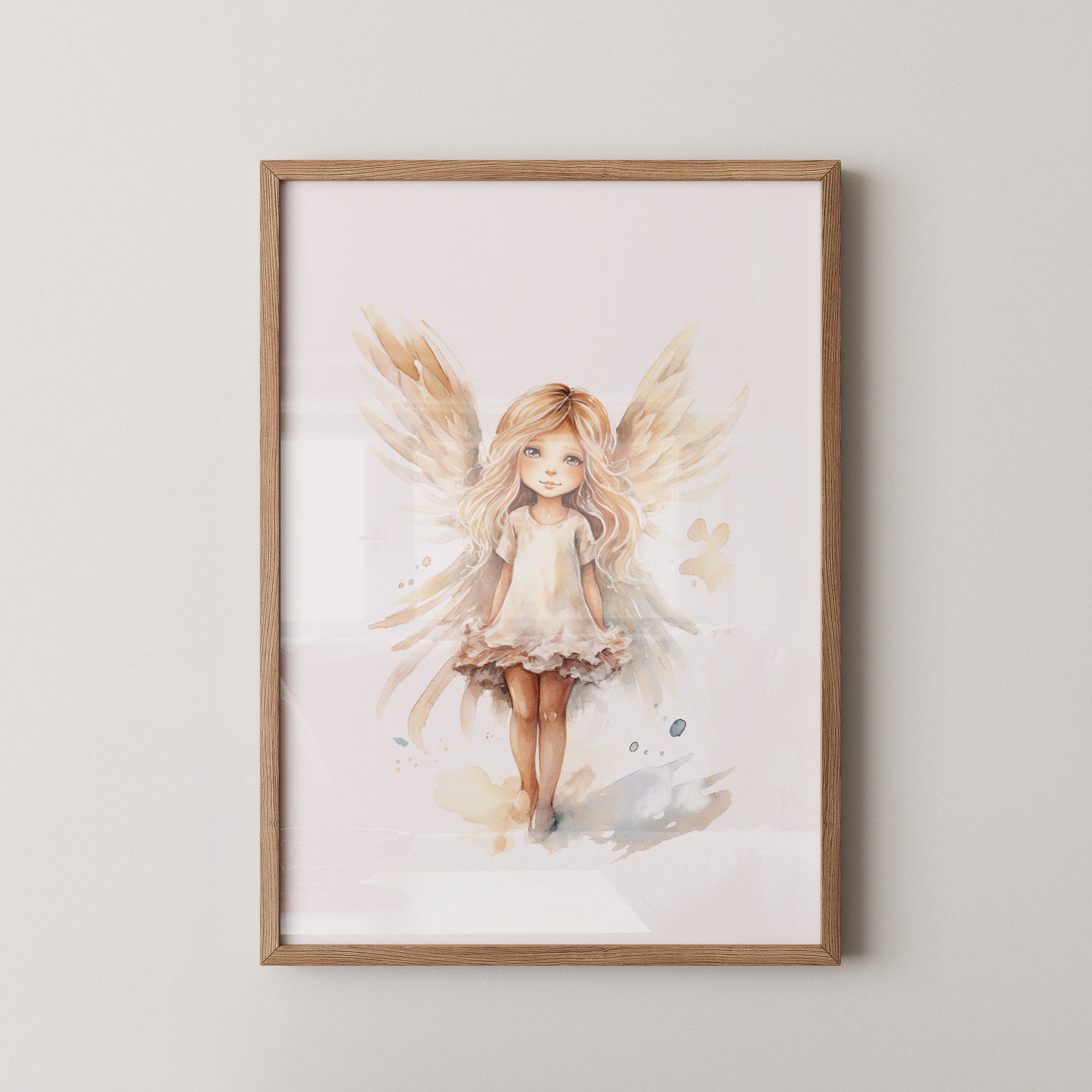 Engelskind Aquarell Stil