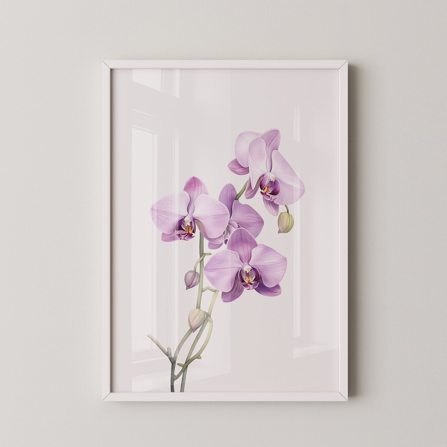 Orchideen Pastell Eleganz