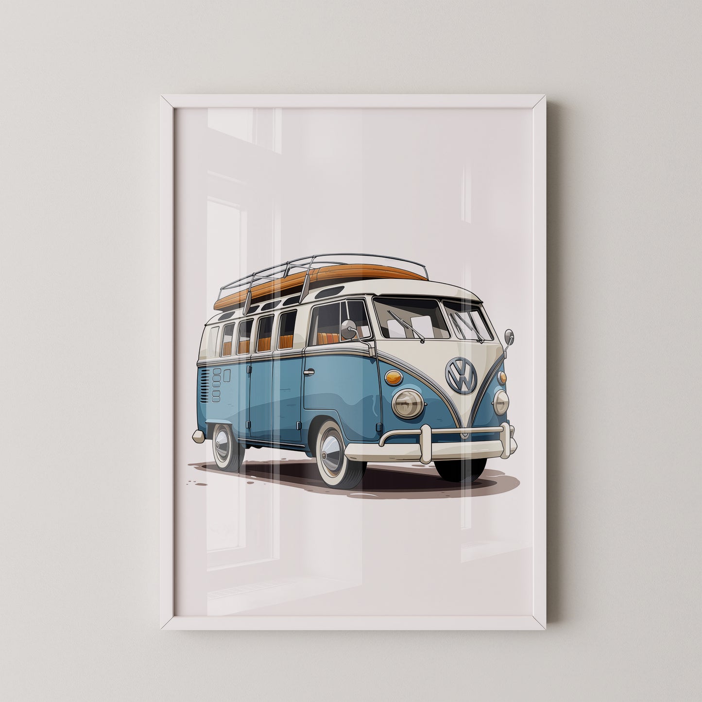 Vintage Bulli Retro Stil