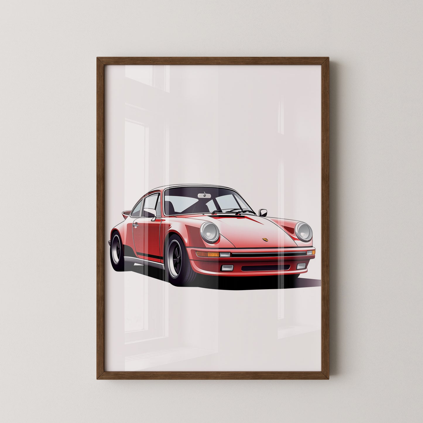 Porsche Rot glatt