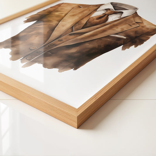 Anzug Vintage Aquarell