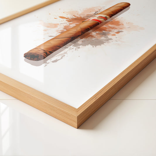 Zigarre Aquarell Explosiv