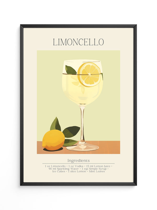 Limoncello Zitrone Pastell