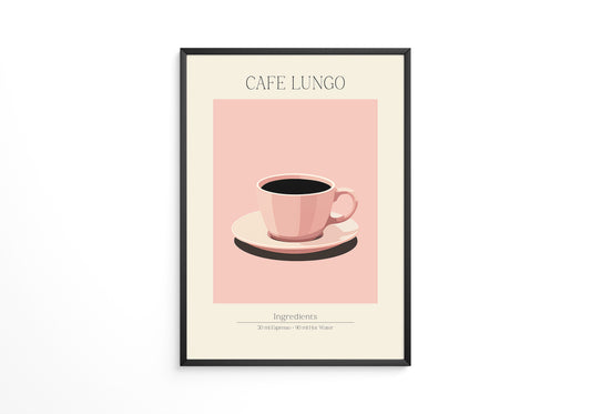 Kaffeetasse rosa minimalistisch