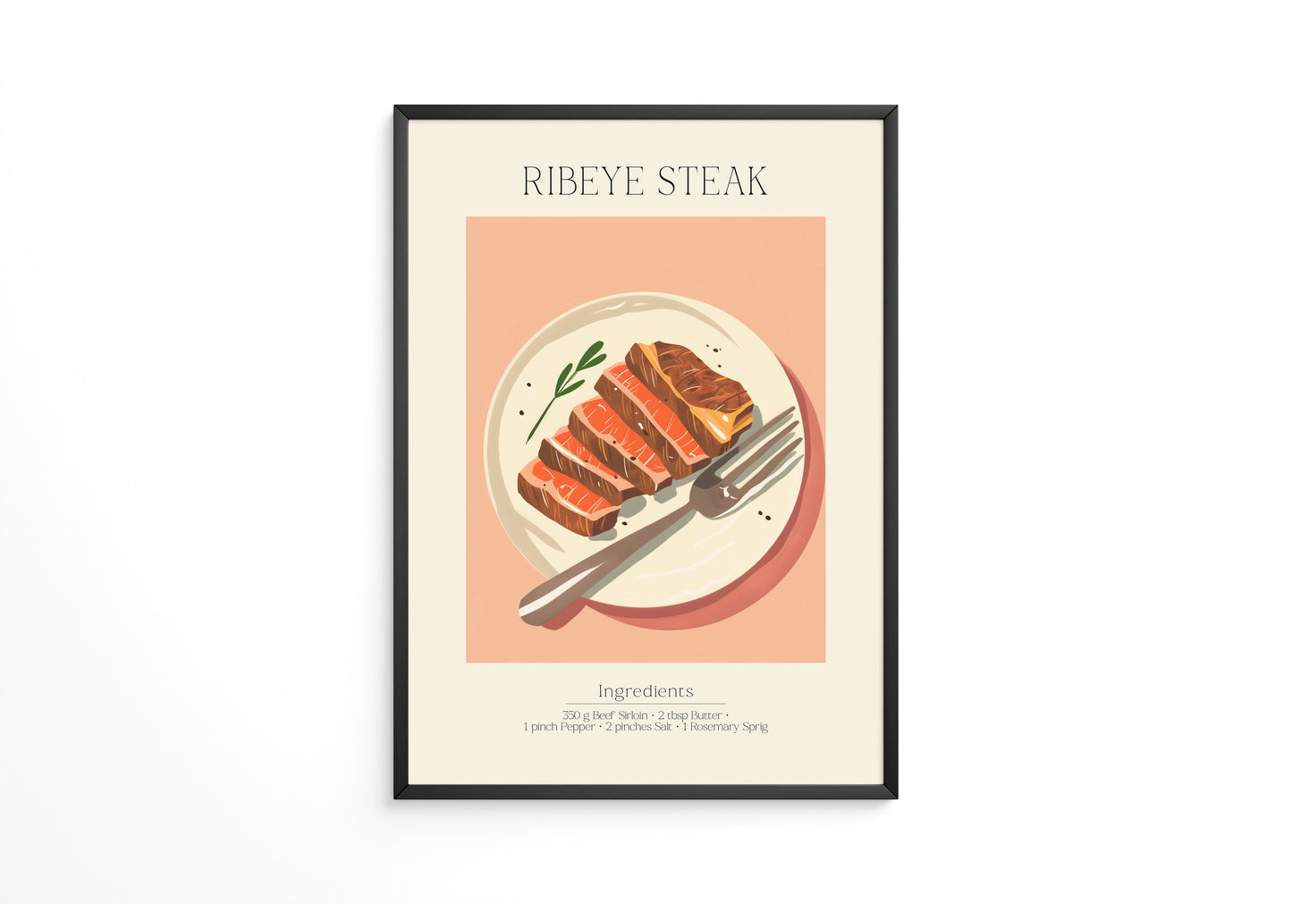 Steak Teller minimalistisch