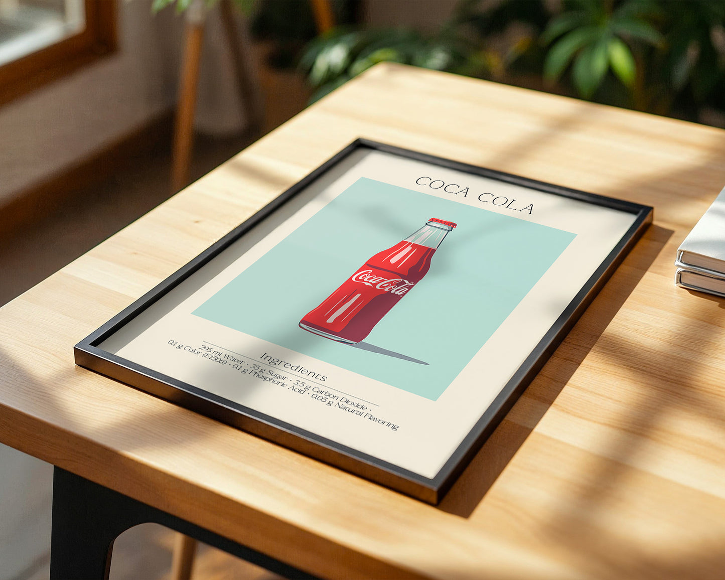 Cola Flasche Vintage Illustration