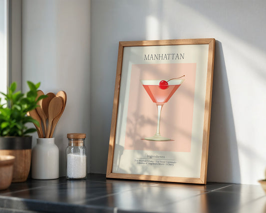 Cocktailglas Kirsche Illustration