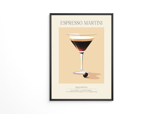 Espresso Martini Illustration
