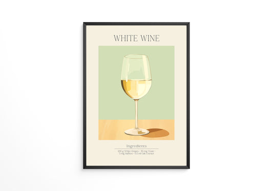 Weinglas Pastellstil