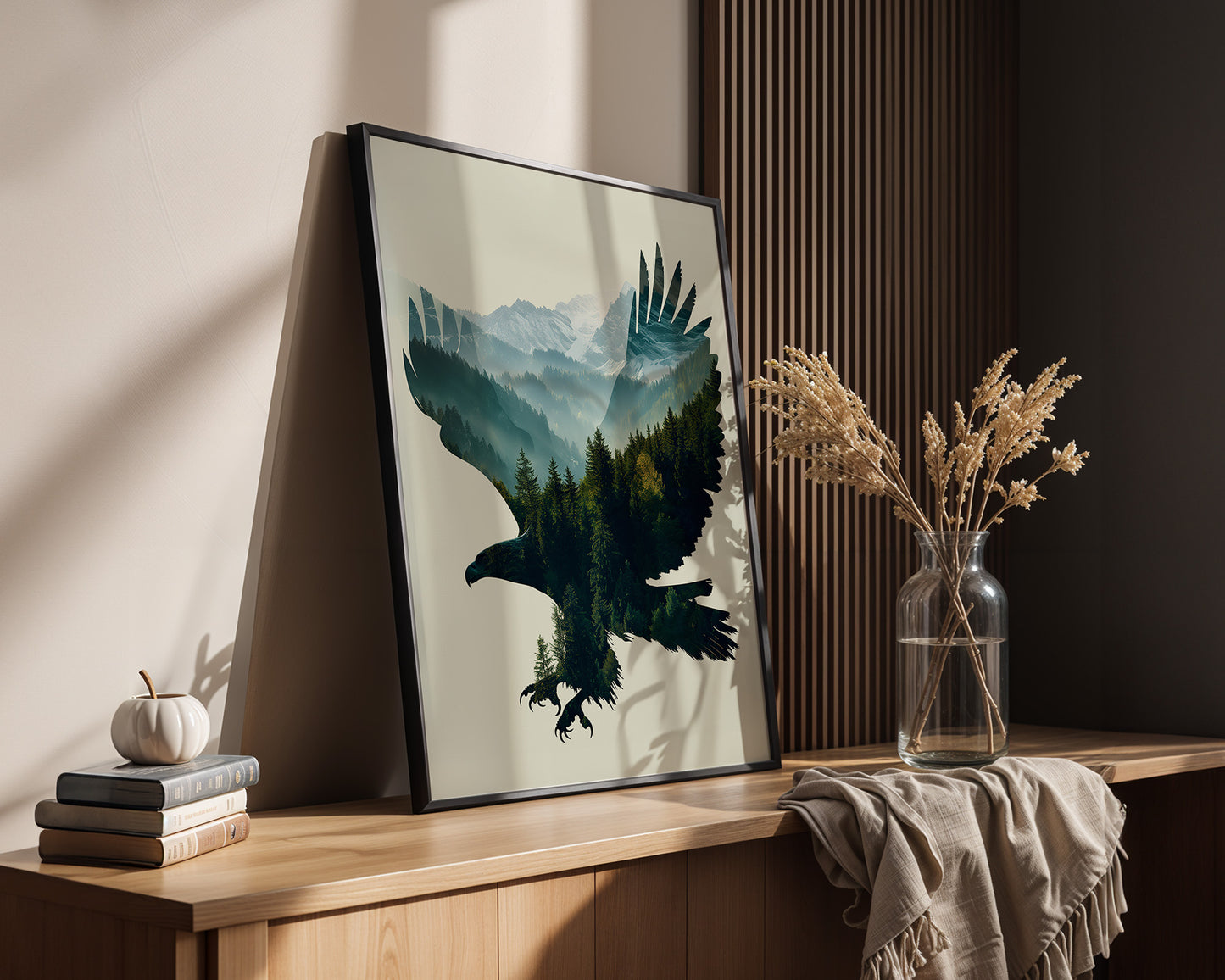 Adler Landschaft Collage