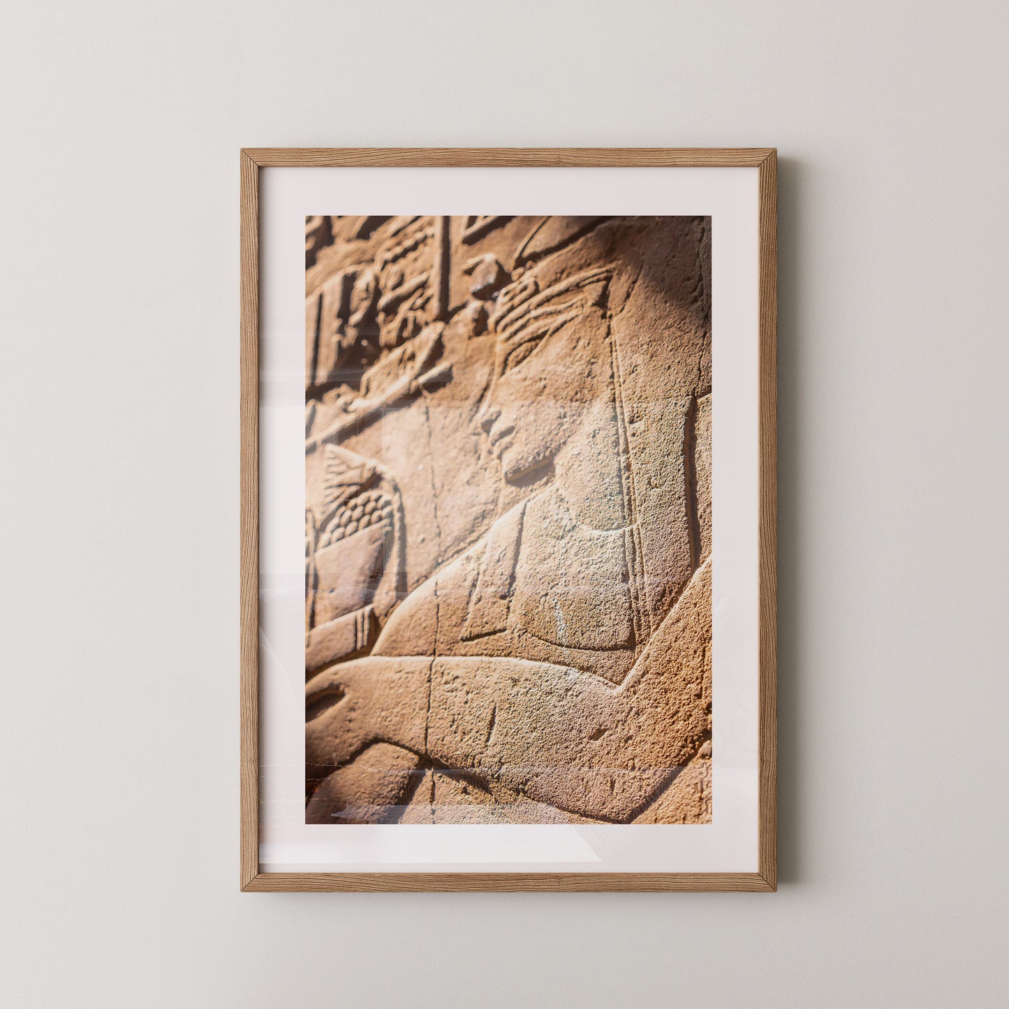 Ägyptische Reliefs Sonnenspiel