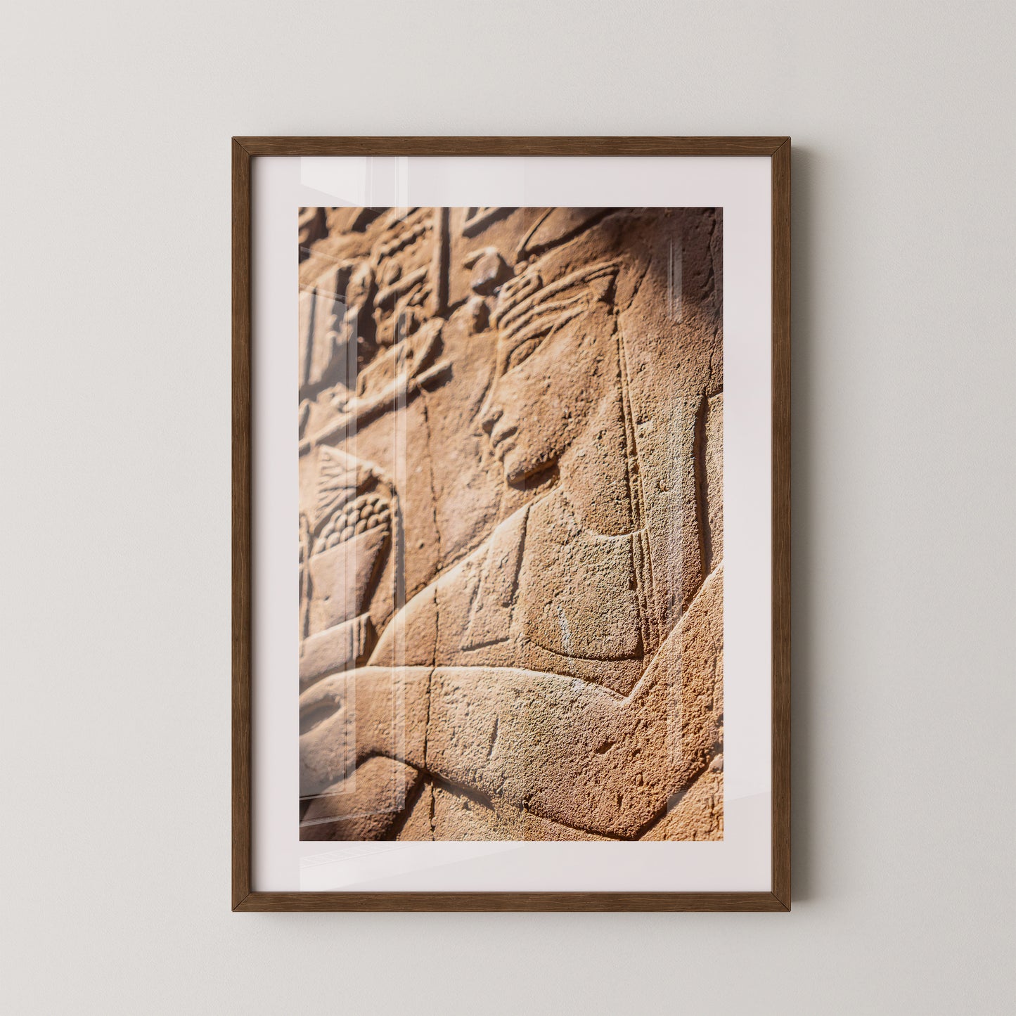 Ägyptische Reliefs Sonnenspiel