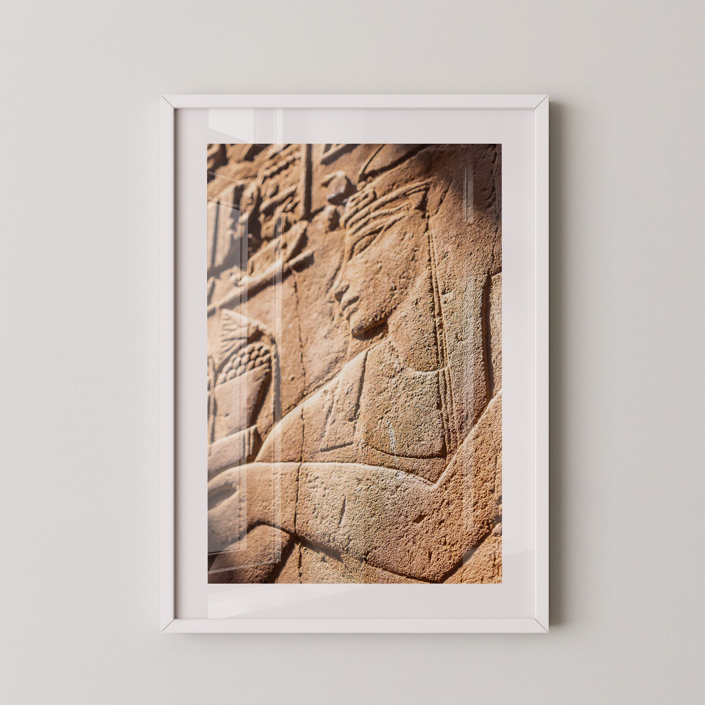 Ägyptische Reliefs Sonnenspiel