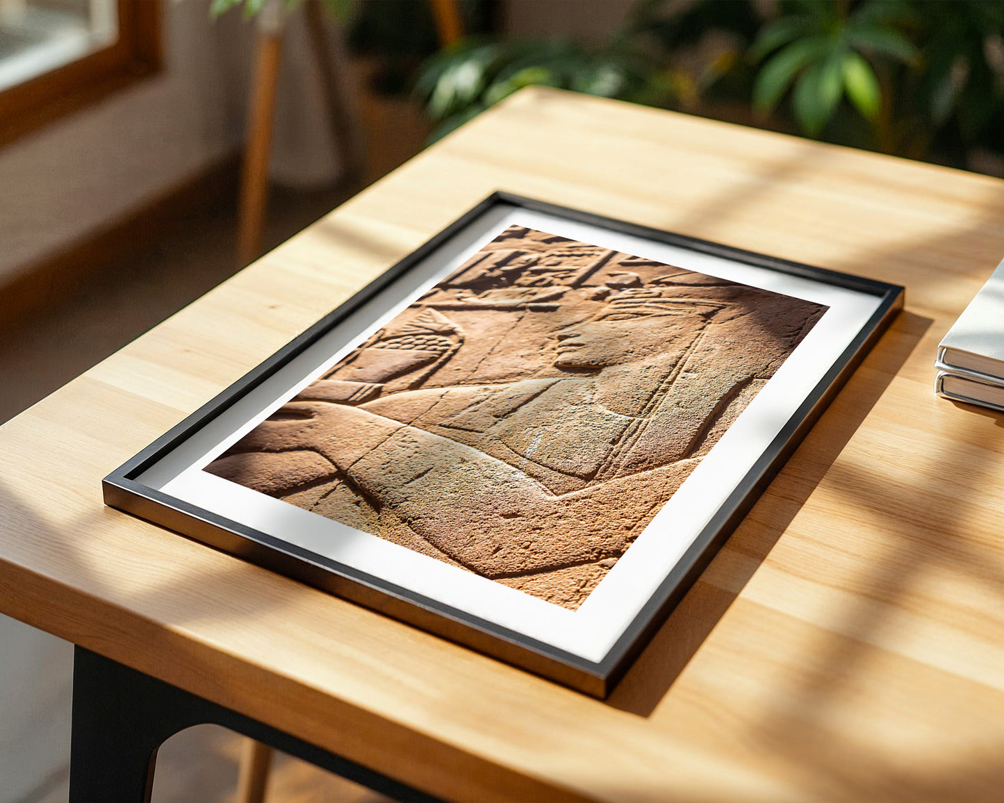 Ägyptische Reliefs Sonnenspiel