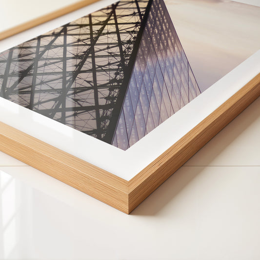 Pyramiden Struktur Glasarchitektur