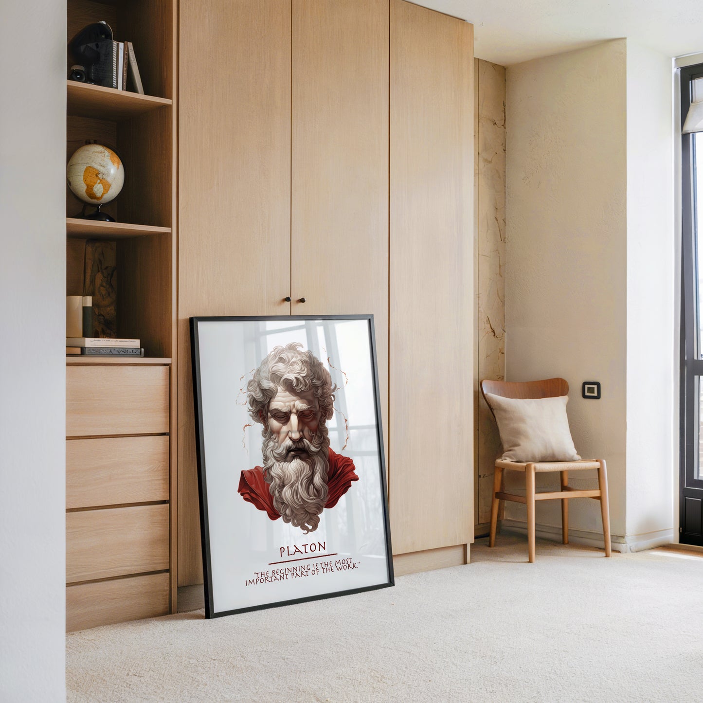 Alte Statue Grafisch