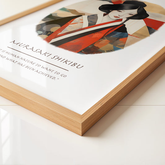 Geisha Portrait Farbenpracht