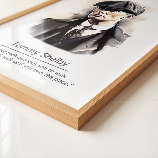 Mann mit Schiebermütze Aquarell