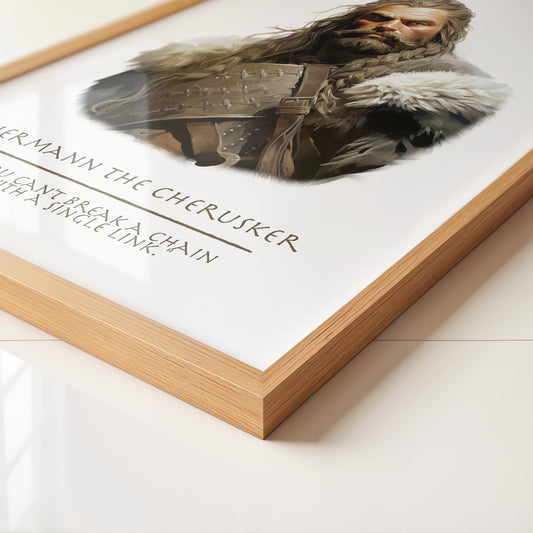 Kriegerporträt traditionell