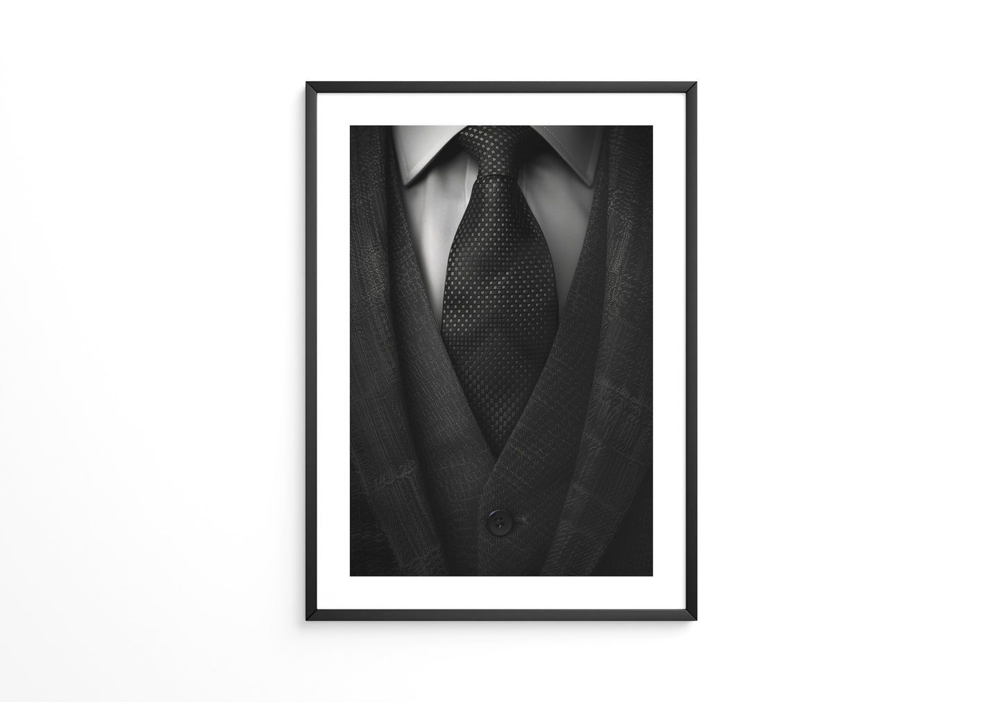 Eleganter Anzug Textur schwarz