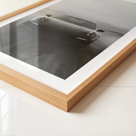 Porsche Frontansicht Nebeloptik