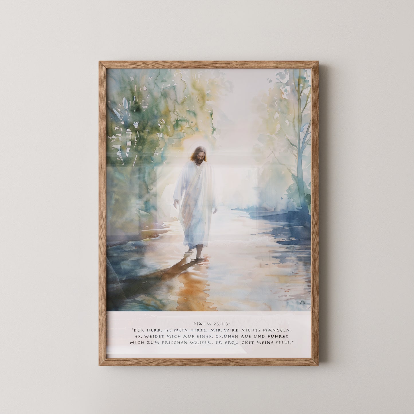 Spirituelle Gestalt im Lichtspiel