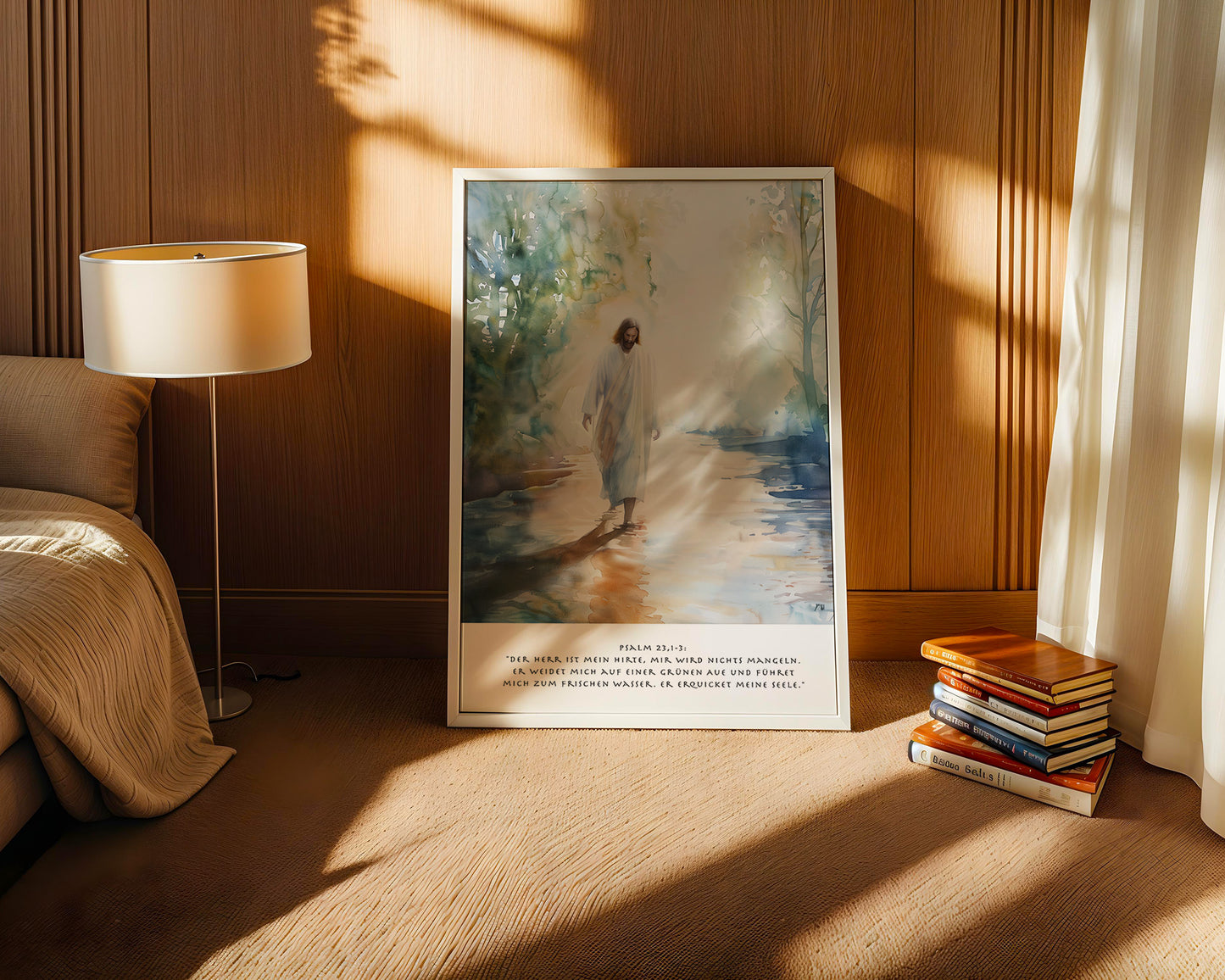 Spirituelle Gestalt im Lichtspiel