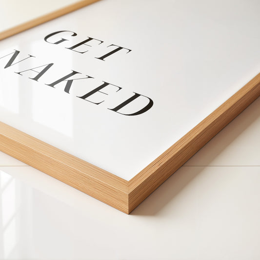 Minimalistischer Slogan Schwarz-Weiß