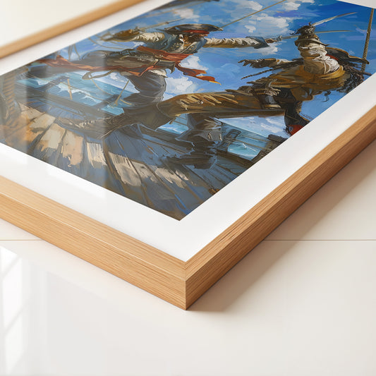 Piratenduell auf hoher See