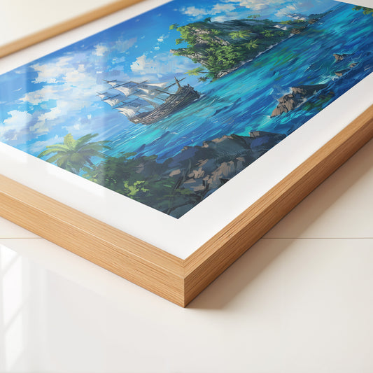 Segelschiff Insel Meeresklang