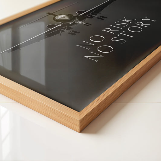 Flugzeug Frontalansicht Schwarz