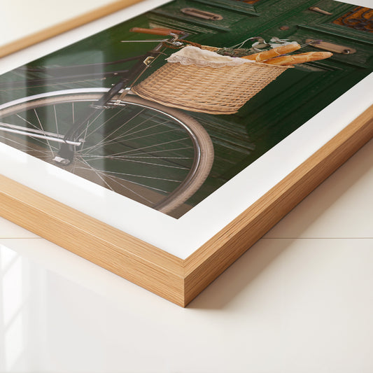 Fahrradkorb Baguettes Vintage Charme