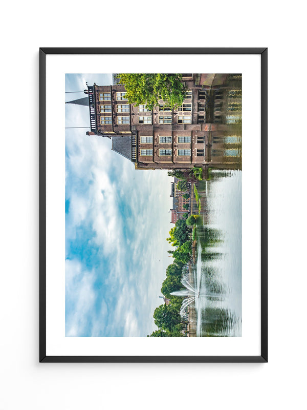 Historisches Gebäude Wasseransicht