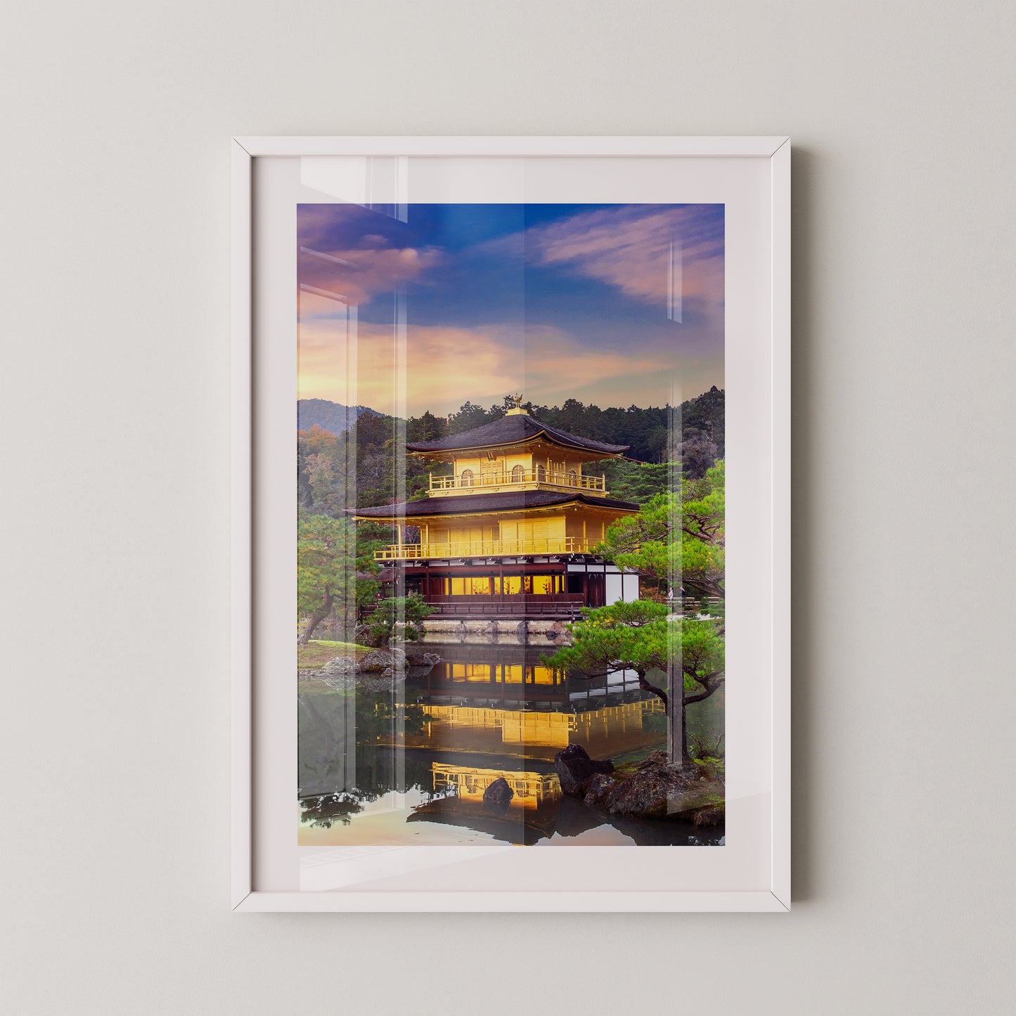 Goldener Pavillon Spiegelung