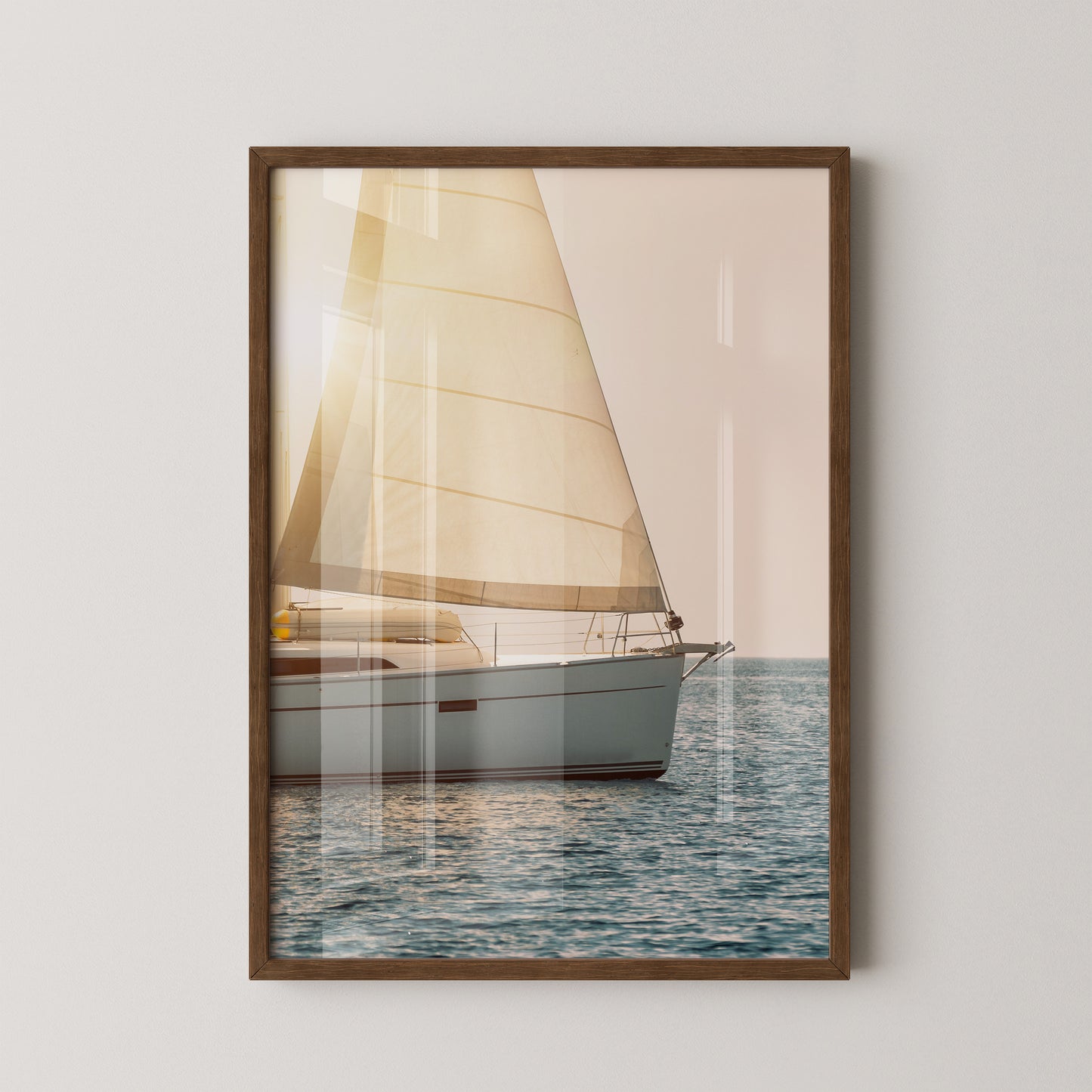 Segelboot Sonnenuntergang Meer
