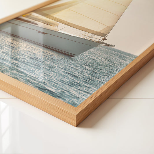 Segelboot Sonnenuntergang Meer