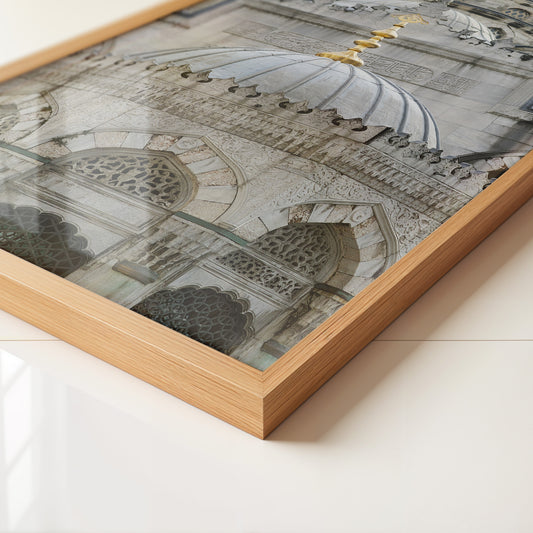 Moschee Kuppeln Graustufen