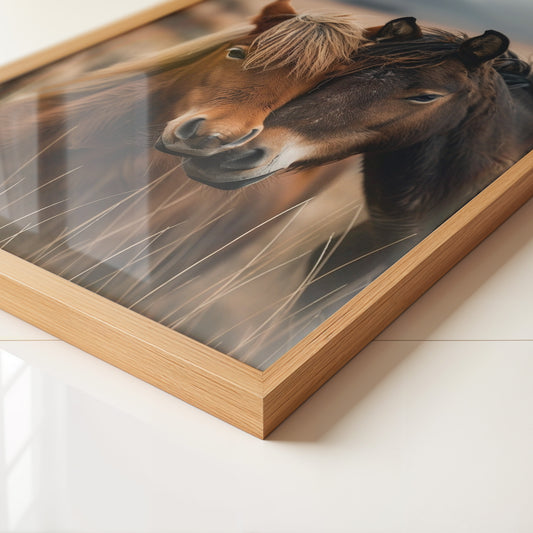 Pferde Duo Naturverbundenheit