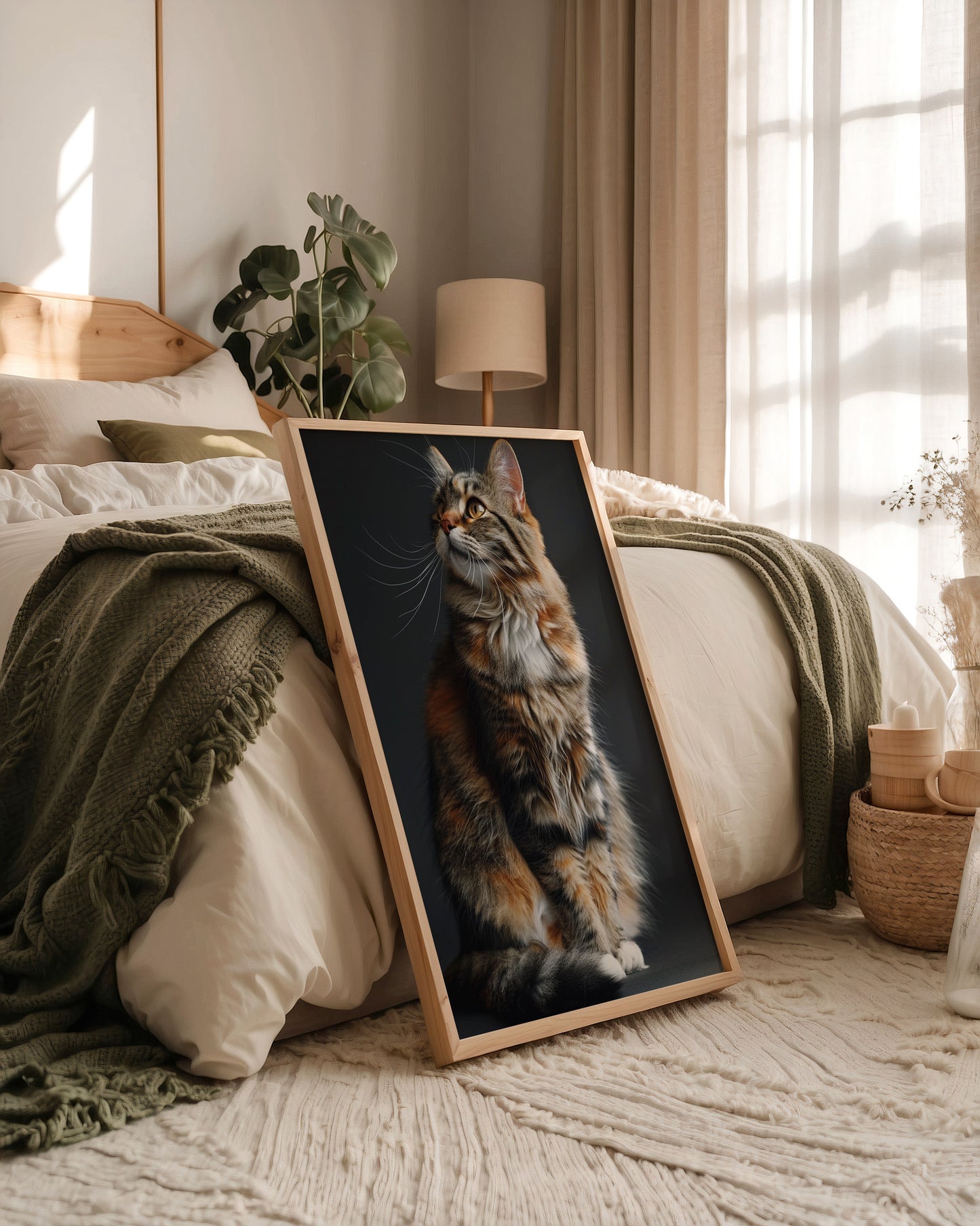 Maine Coon Katze elegant