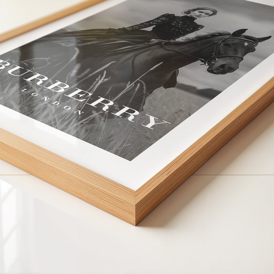 Reiterin Schwarzweiß Noblesse