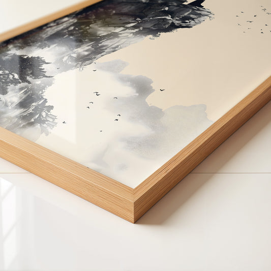 Pagode Klippe Zen Rotkreis