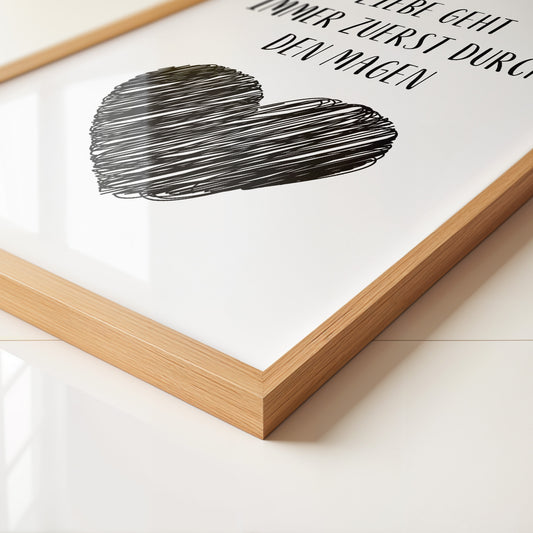 Herz Illustration Strichzeichnung