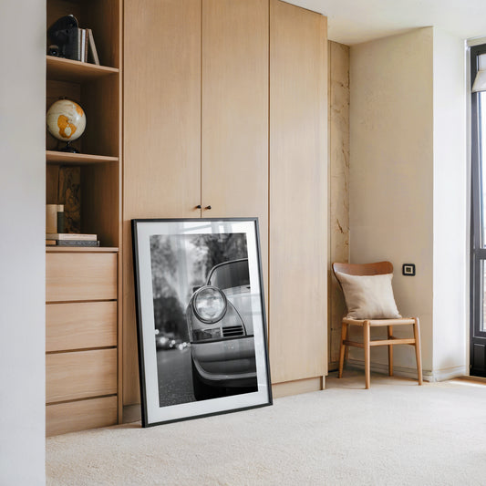 Porsche Frontscheinwerfer S/W